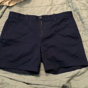 JCREW navy shorts